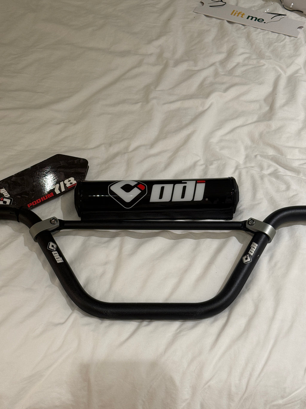 ODI “Fifty” pit bike handlebars